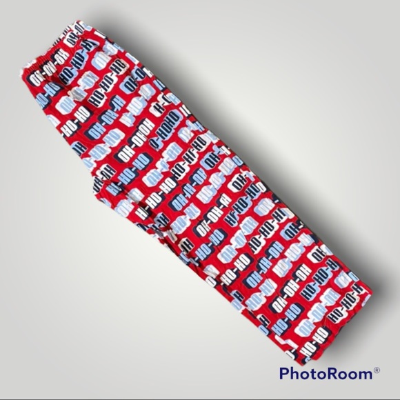 Old Navy Other - Old Navy Red & White Ho-Ho-Ho Christmas Pajama Bottoms